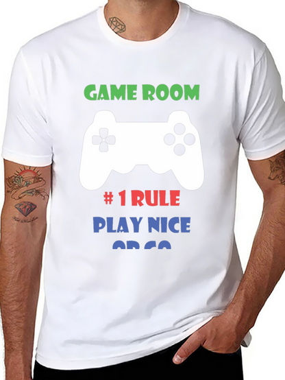 Camiseta Game Room: #1 Rule