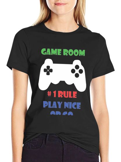 Camiseta Game Room: #1 Rule