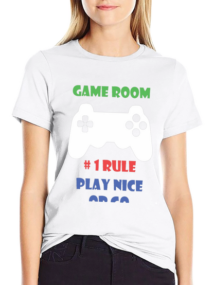 Camiseta Game Room: #1 Rule