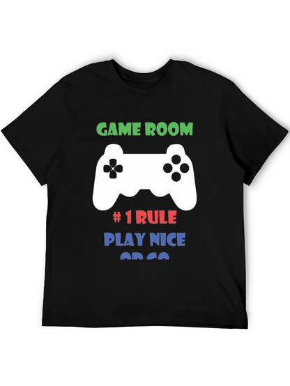 Camiseta Game Room: #1 Rule