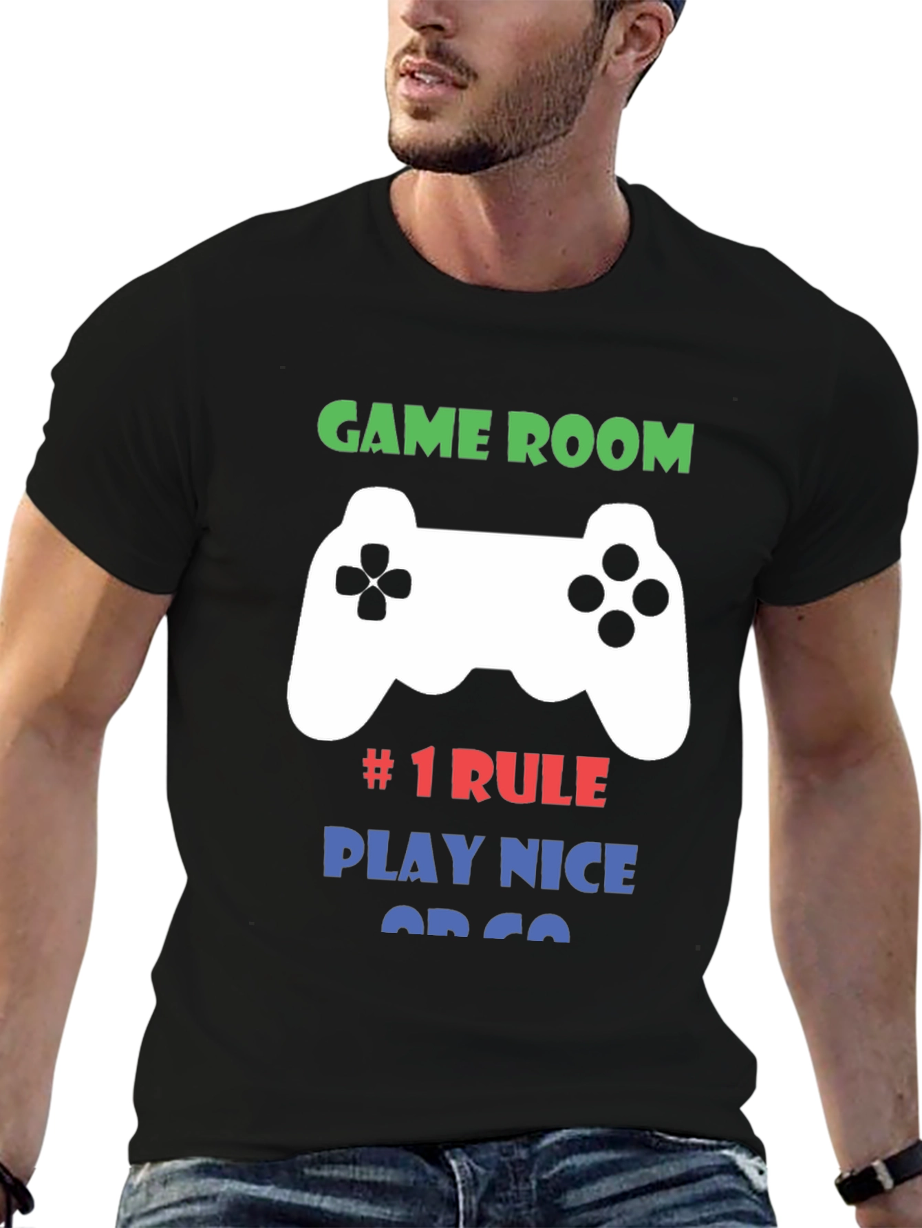 Camiseta Game Room: #1 Rule