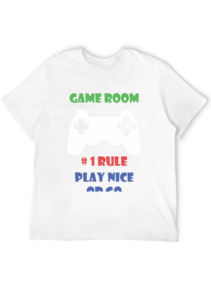Camiseta Game Room: #1 Rule