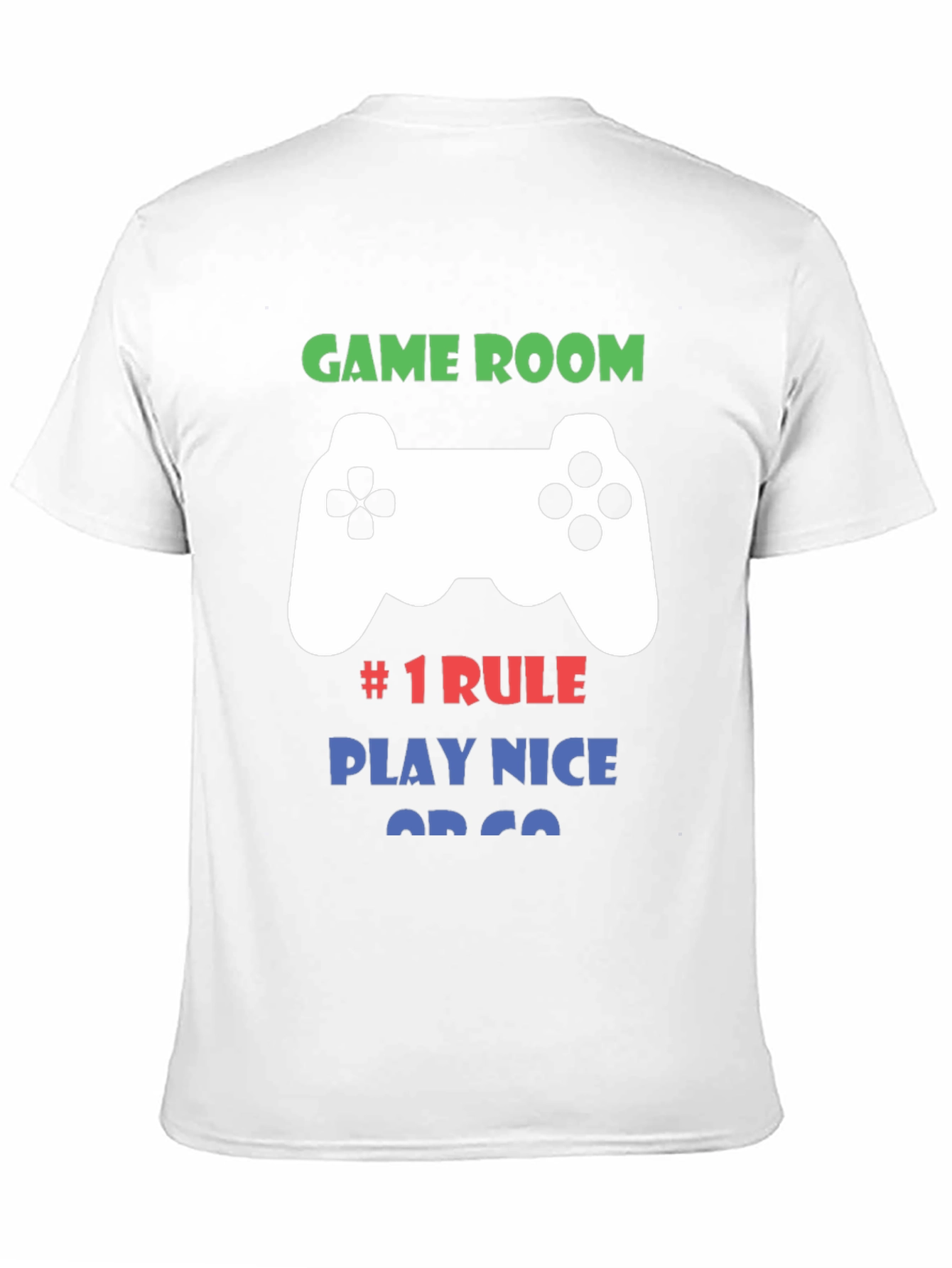 Camiseta Game Room: #1 Rule