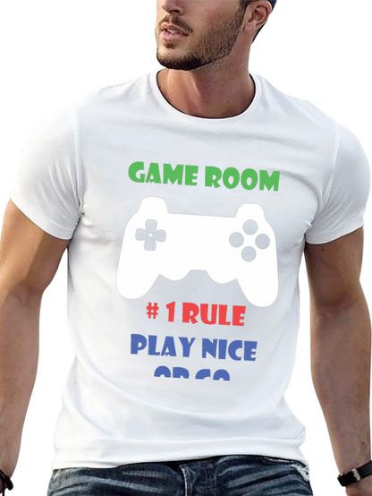 Camiseta Game Room: #1 Rule