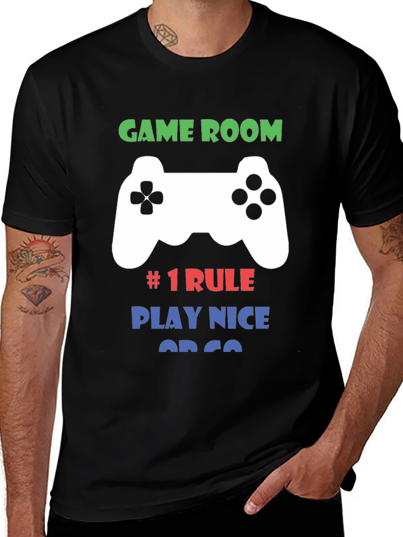 Camiseta Game Room: #1 Rule