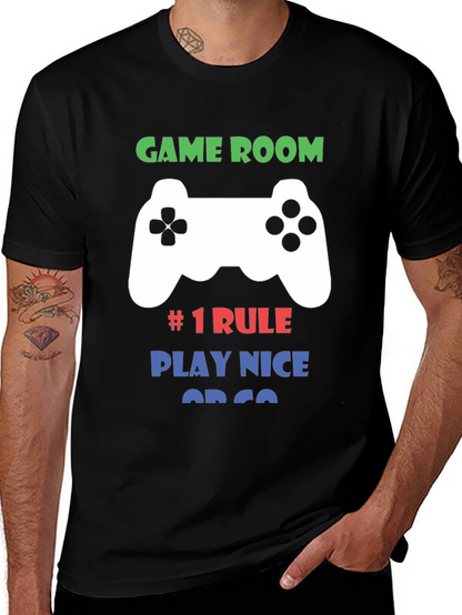 Camiseta Game Room: #1 Rule