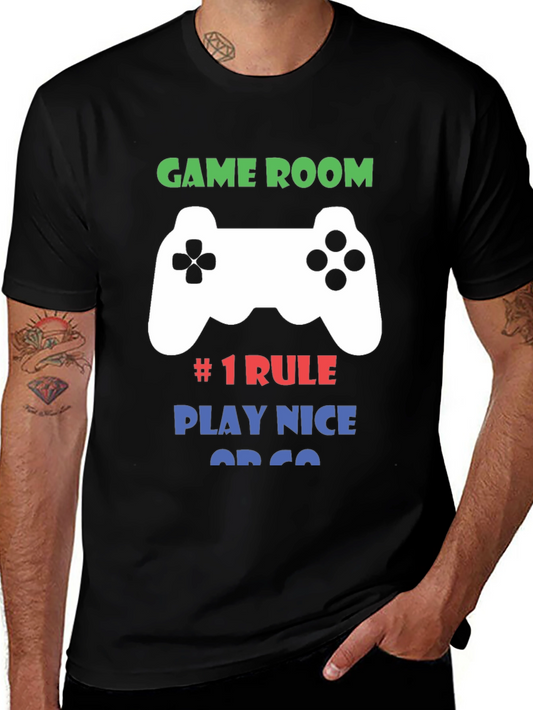 Camiseta Game Room: #1 Rule
