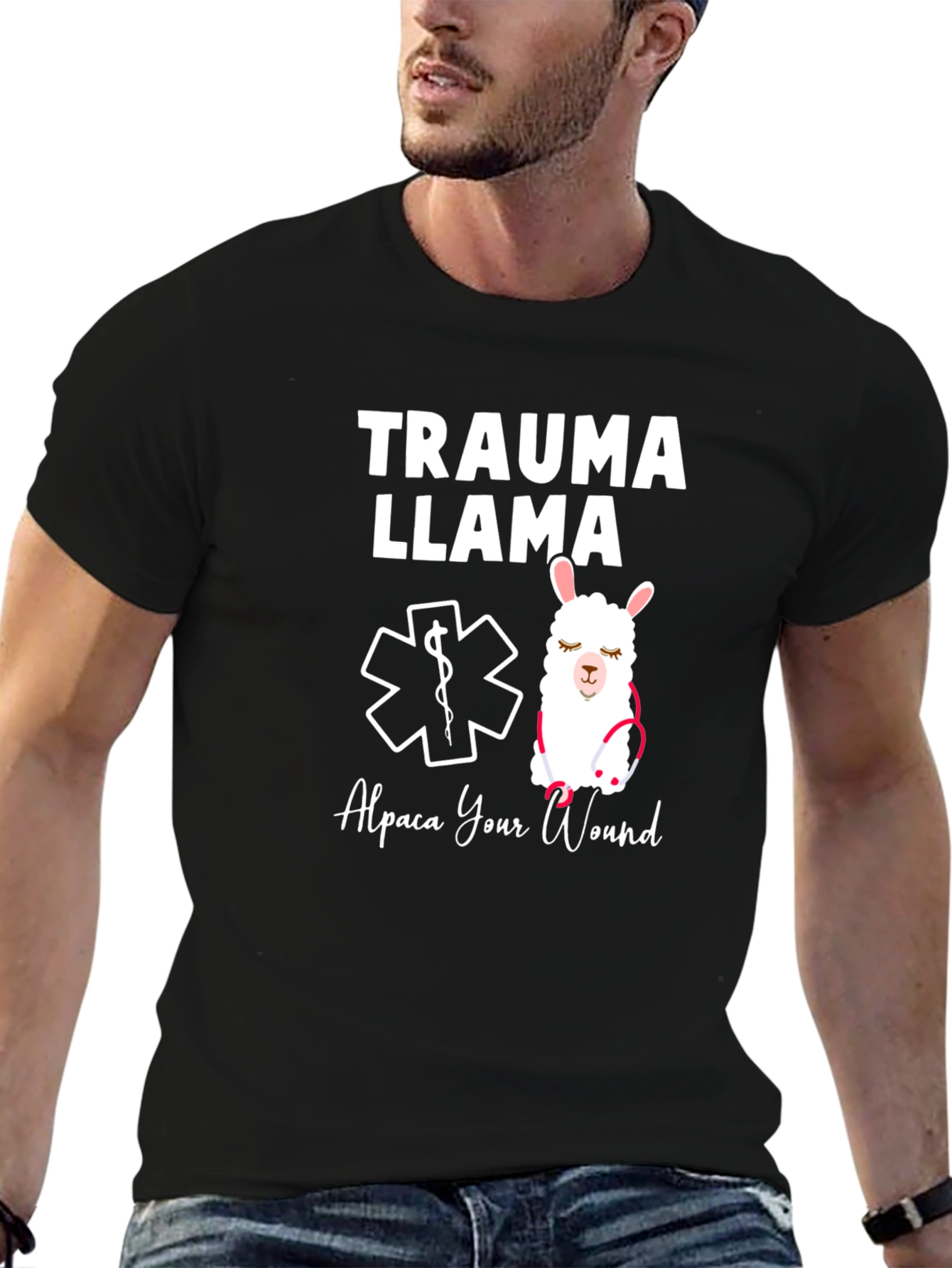 Camiseta Trauma Llama - Alpaca Tu Herida