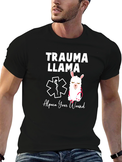 Camiseta Trauma Llama - Alpaca Tu Herida