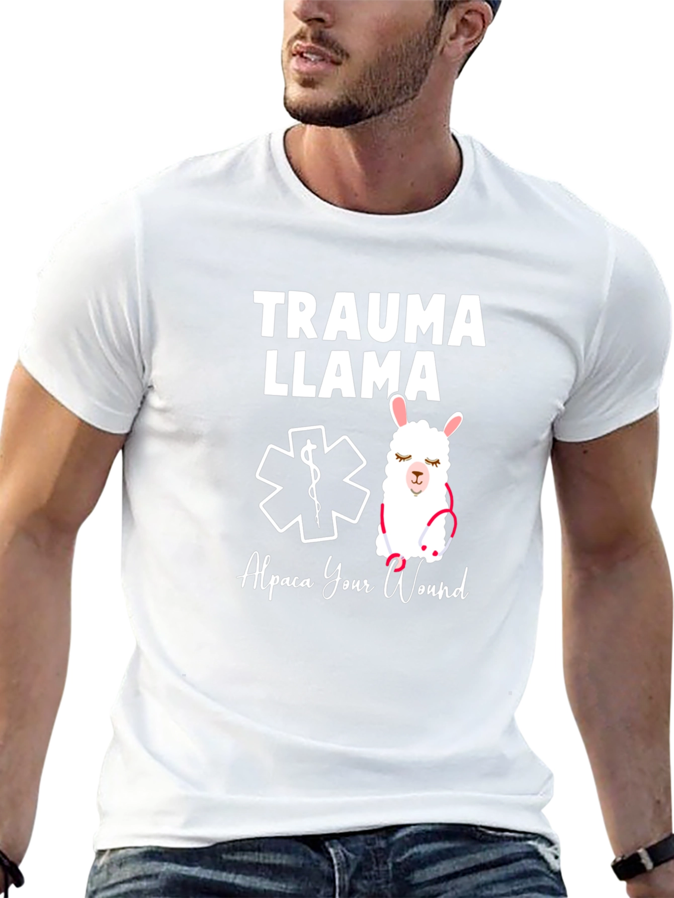 Camiseta Trauma Llama - Alpaca Tu Herida