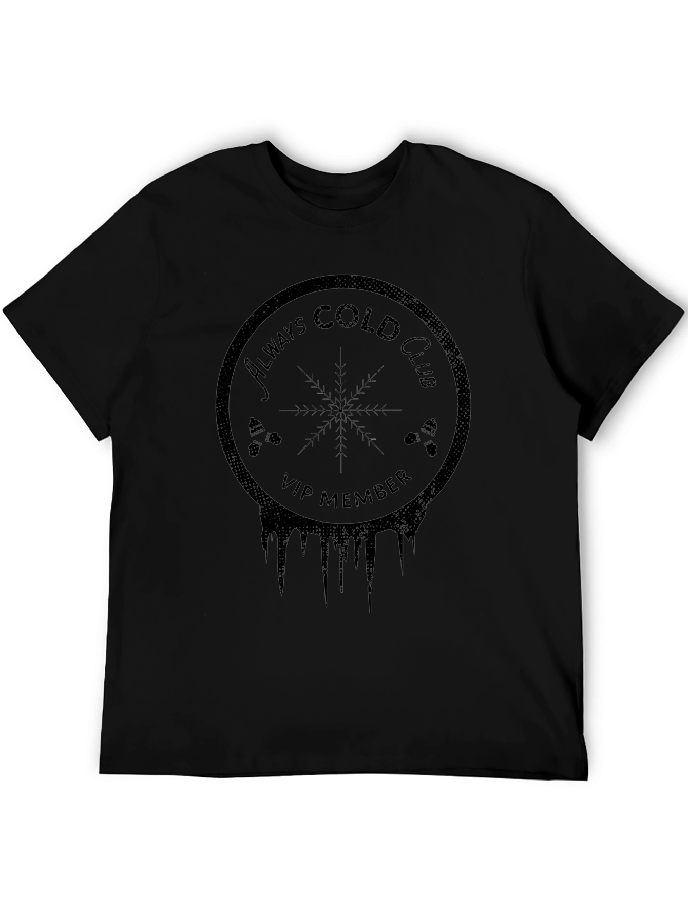 Camiseta Negra Always Cold Club