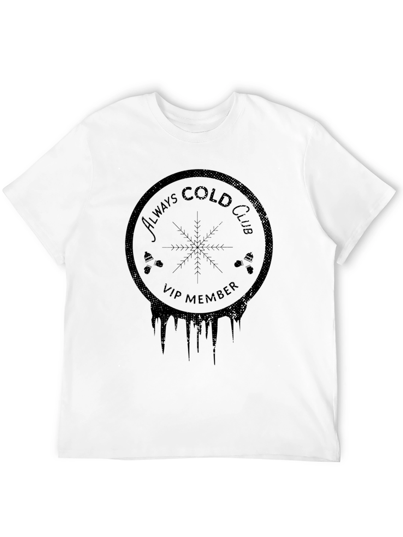 Camiseta Negra Always Cold Club
