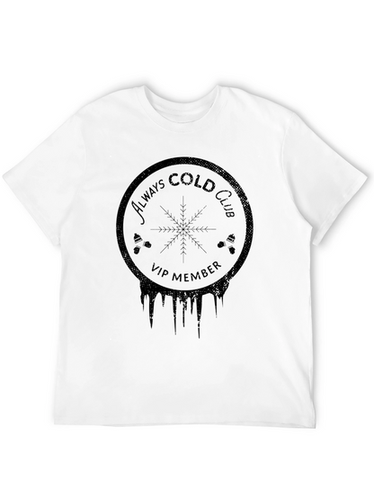Camiseta Negra Always Cold Club