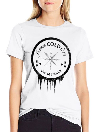 Camiseta Negra Always Cold Club