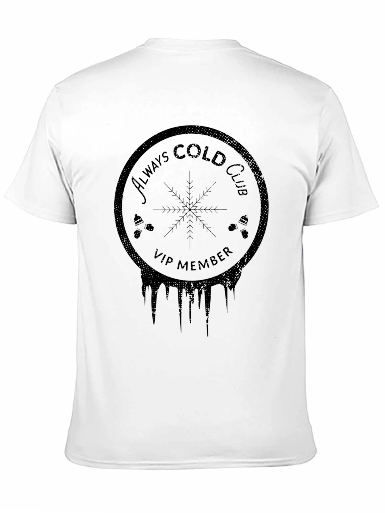 Camiseta Negra Always Cold Club