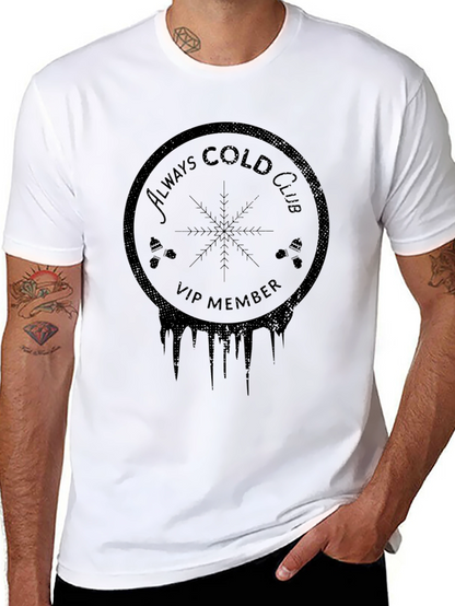 Camiseta Negra Always Cold Club