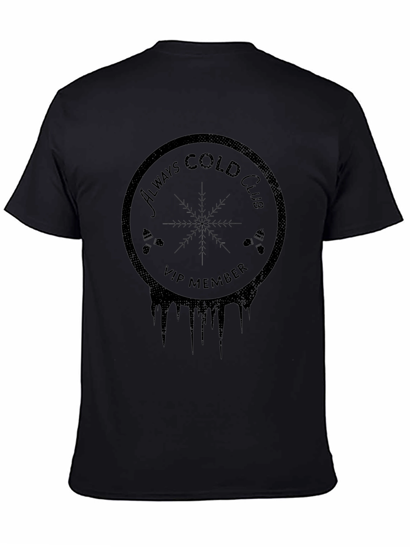 Camiseta Negra Always Cold Club