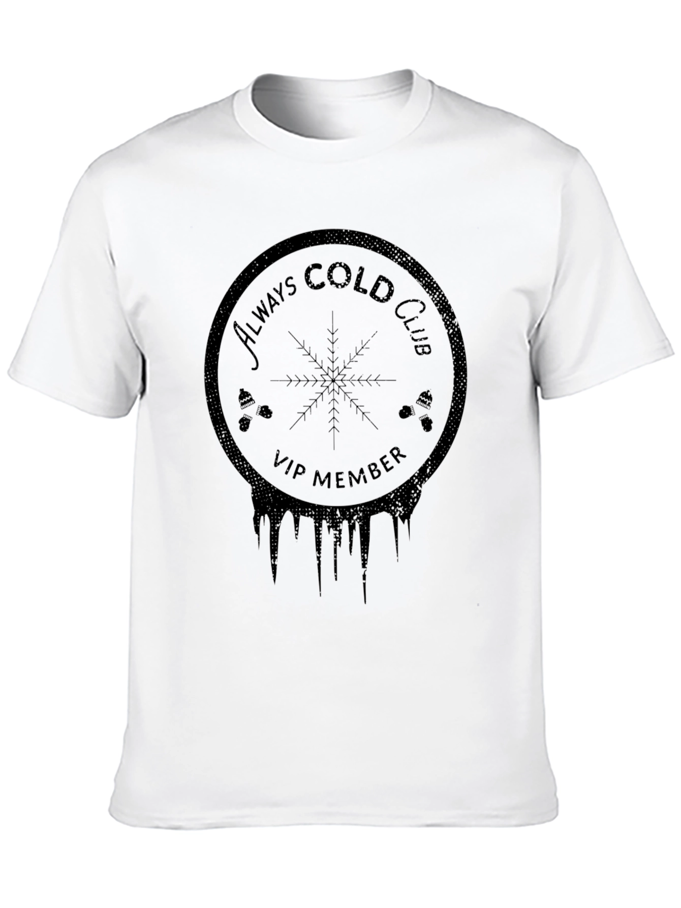 Camiseta Negra Always Cold Club