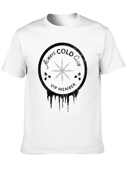 Camiseta Negra Always Cold Club