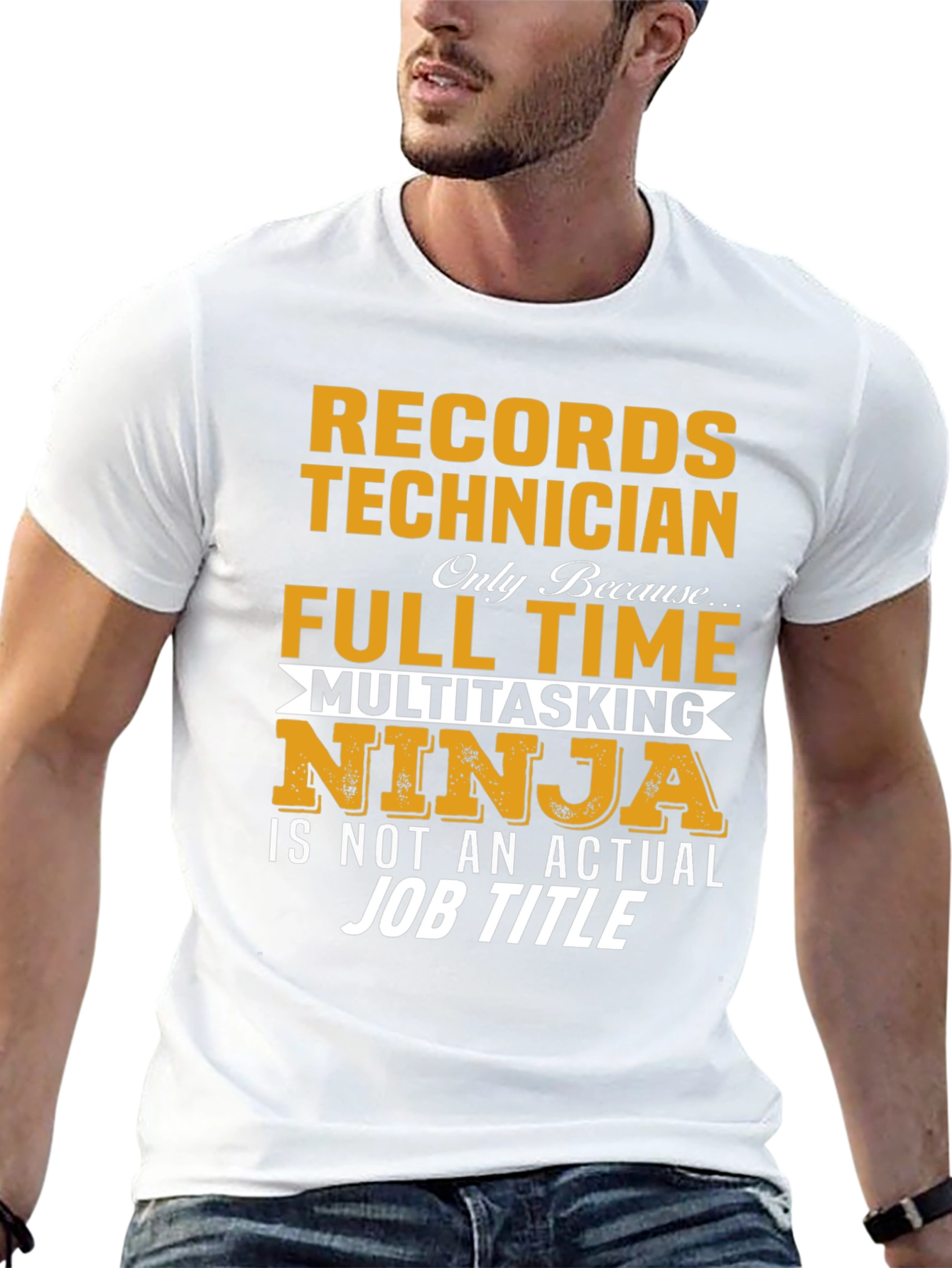 Camiseta Records Technician Ninja Multitarea