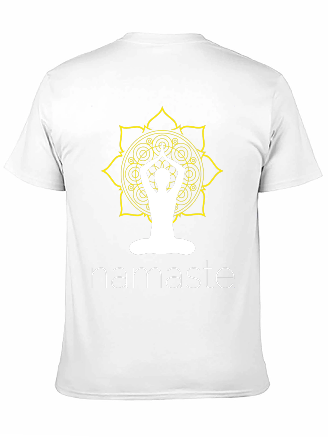Camiseta Namaste - Diseño Yoga con Mandala