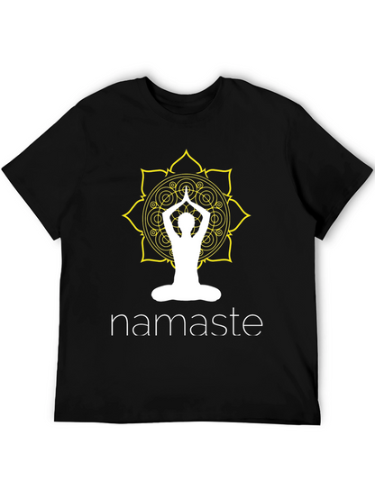 Camiseta Namaste - Diseño Yoga con Mandala