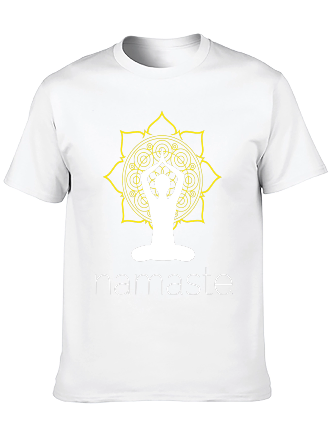 Camiseta Namaste - Diseño Yoga con Mandala