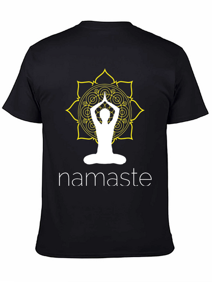 Camiseta Namaste - Diseño Yoga con Mandala