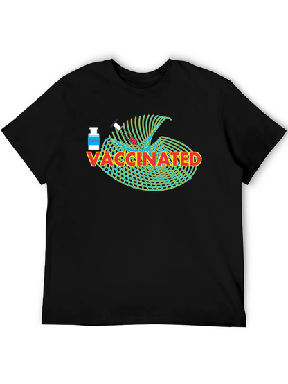 Camiseta Vacunado - Diseño Gráfico Único