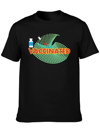 Camiseta Vacunado - Diseño Gráfico Único