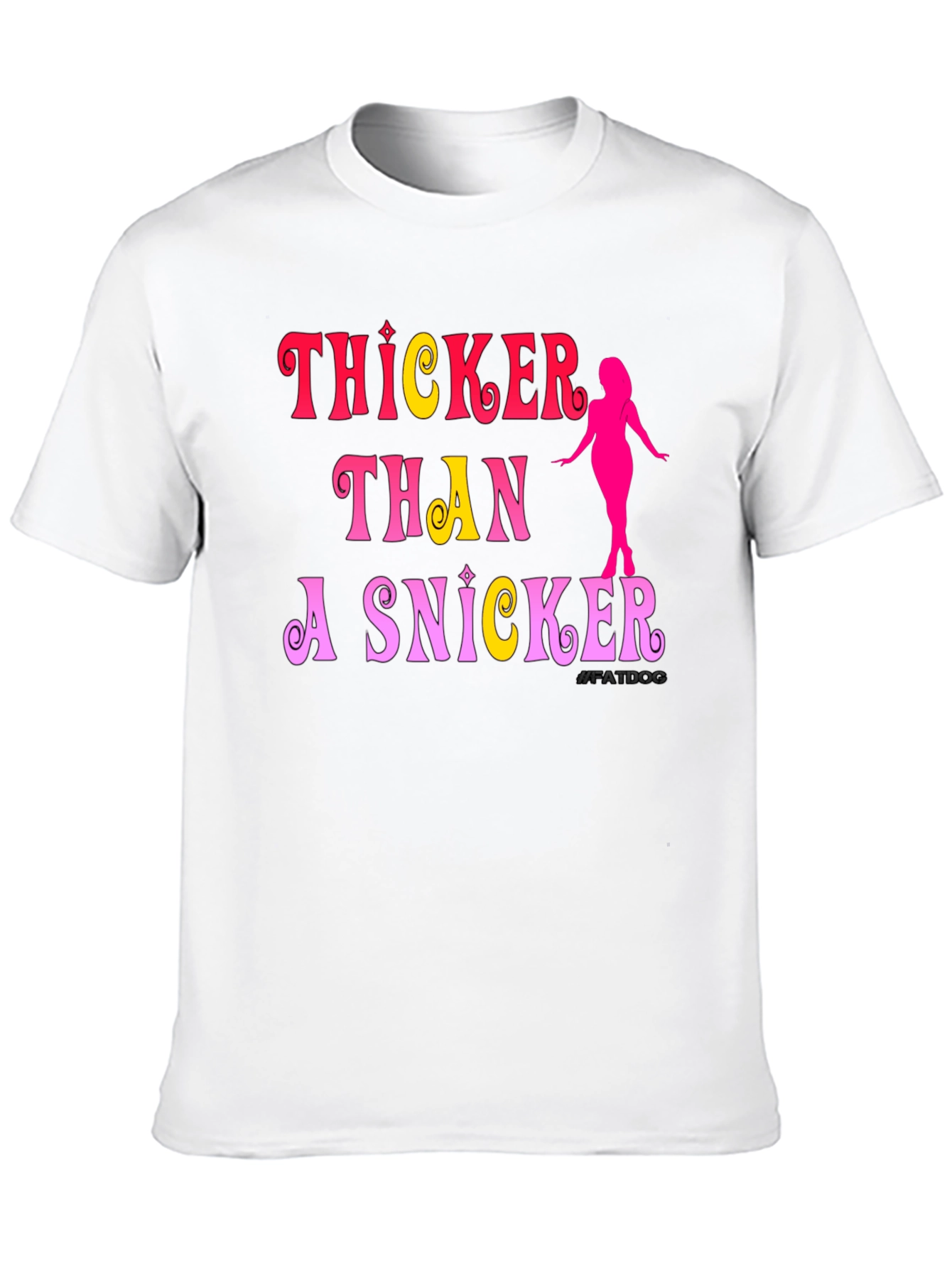 Camiseta Negra: Thicker Than a Snicker