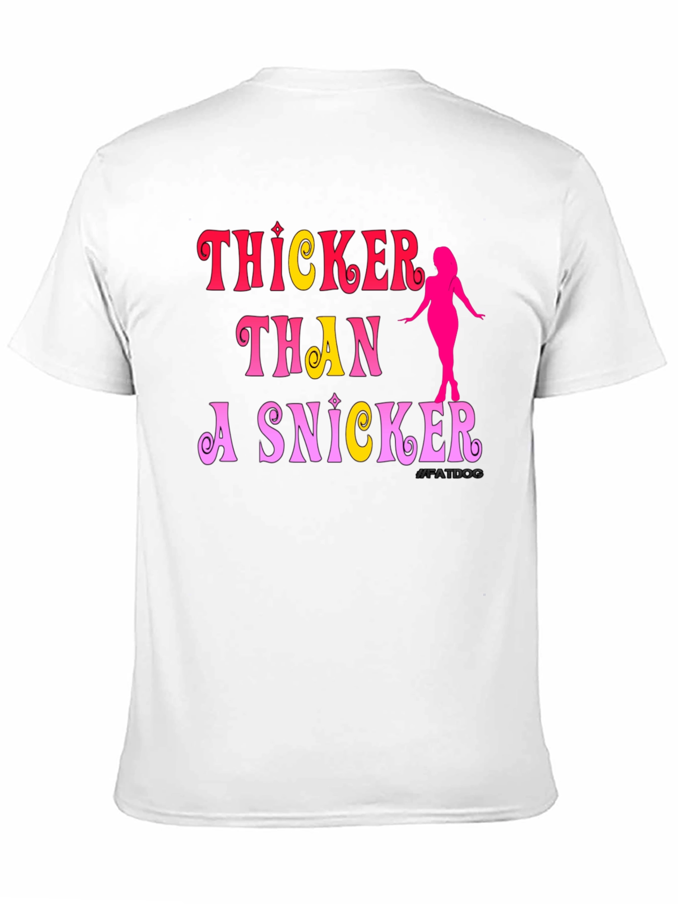 Camiseta Negra: Thicker Than a Snicker