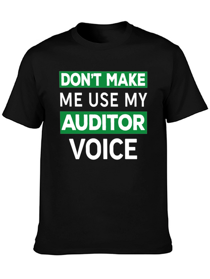 Camiseta Auditor Voice - Humor Contable