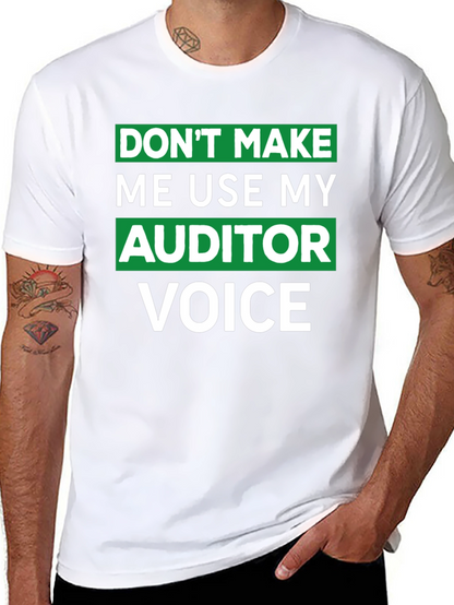 Camiseta Auditor Voice - Humor Contable