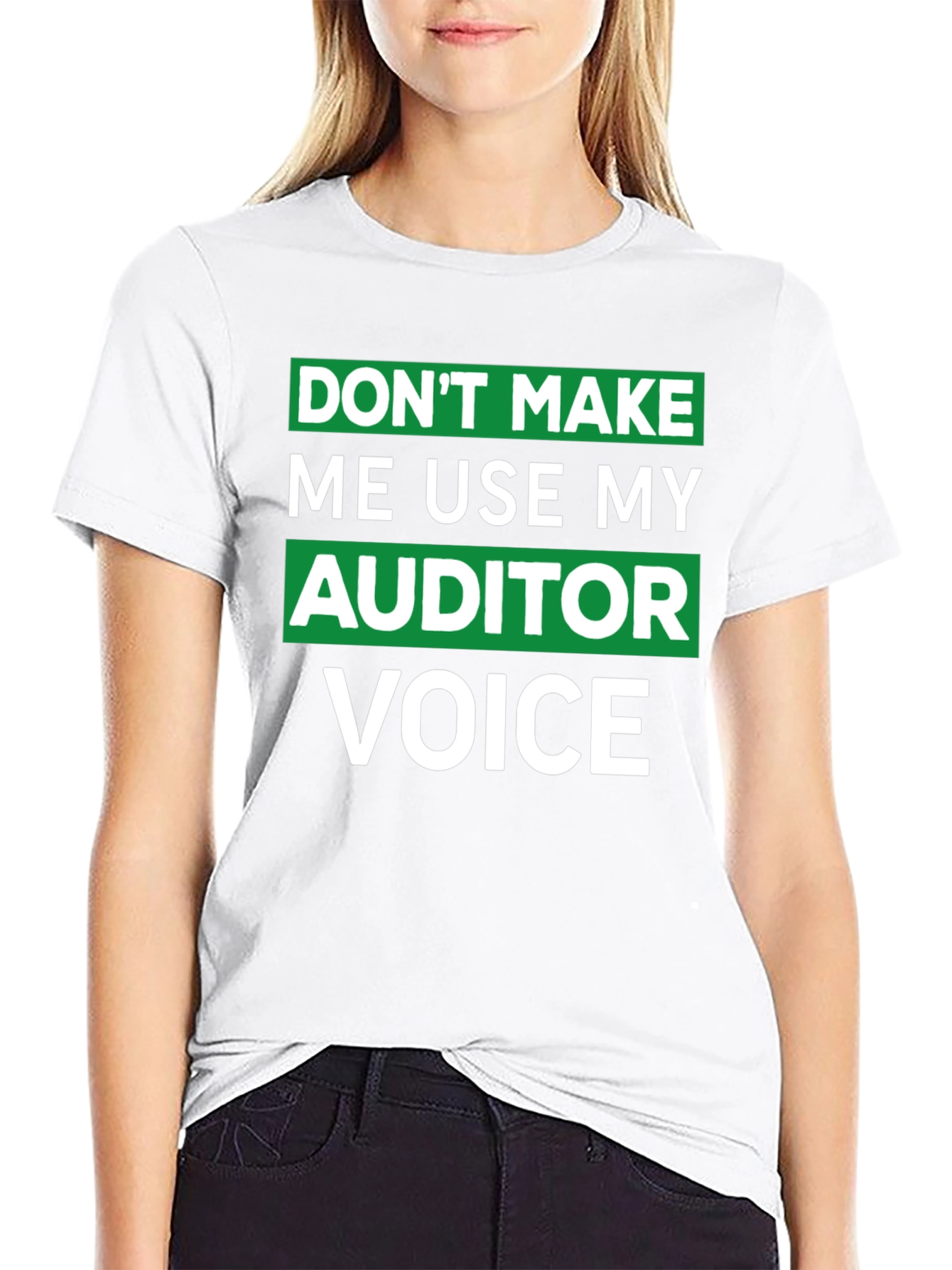 Camiseta Auditor Voice - Humor Contable
