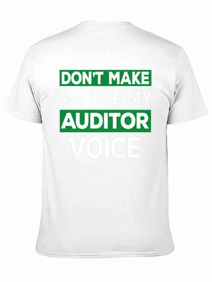 Camiseta Auditor Voice - Humor Contable