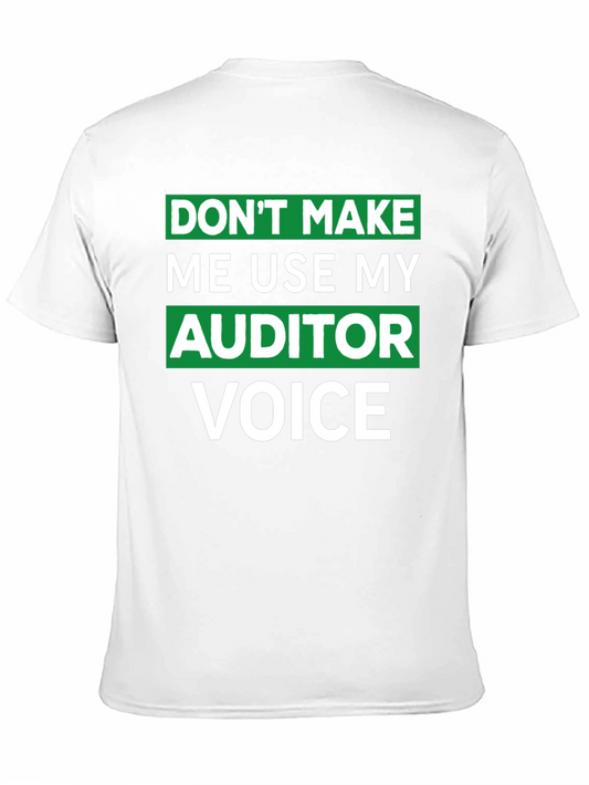 Camiseta Auditor Voice - Humor Contable