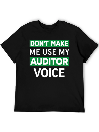 Camiseta Auditor Voice - Humor Contable
