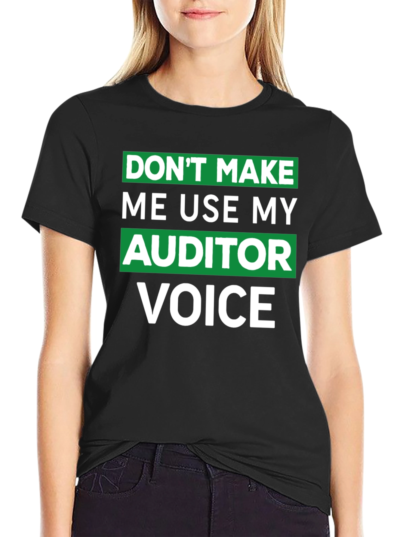 Camiseta Auditor Voice - Humor Contable