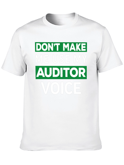 Camiseta Auditor Voice - Humor Contable