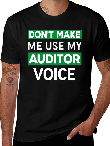 Camiseta Auditor Voice - Humor Contable