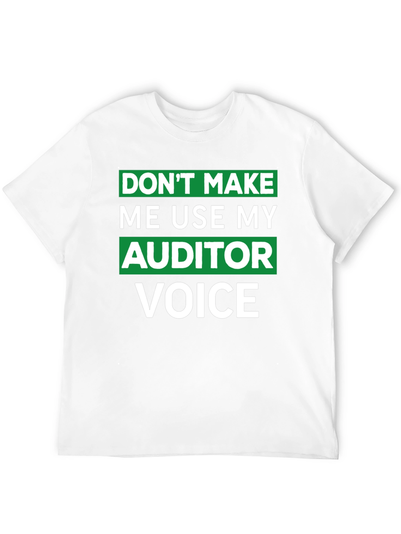 Camiseta Auditor Voice - Humor Contable
