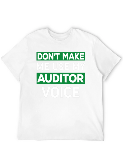 Camiseta Auditor Voice - Humor Contable