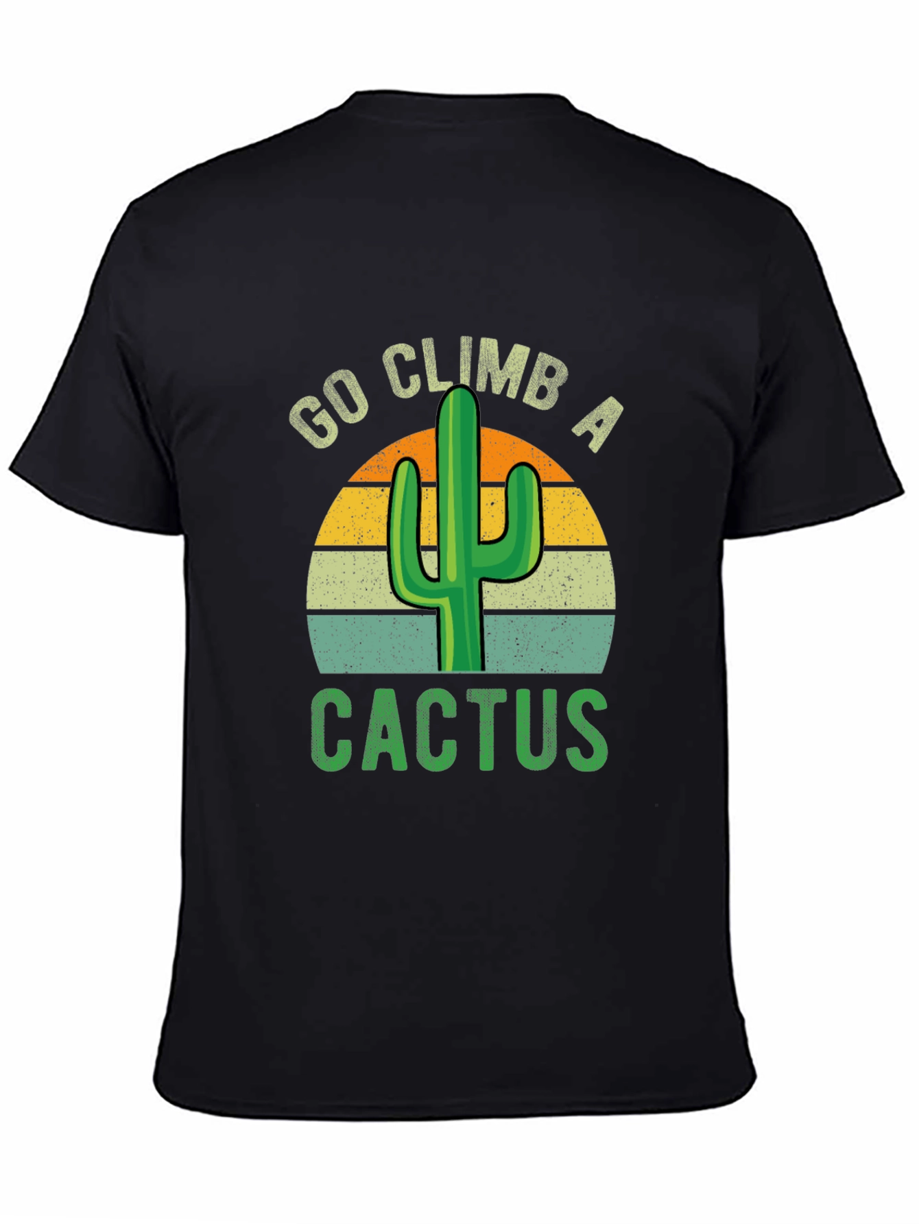 Camiseta Sube un Cactus Retro para Aventureros