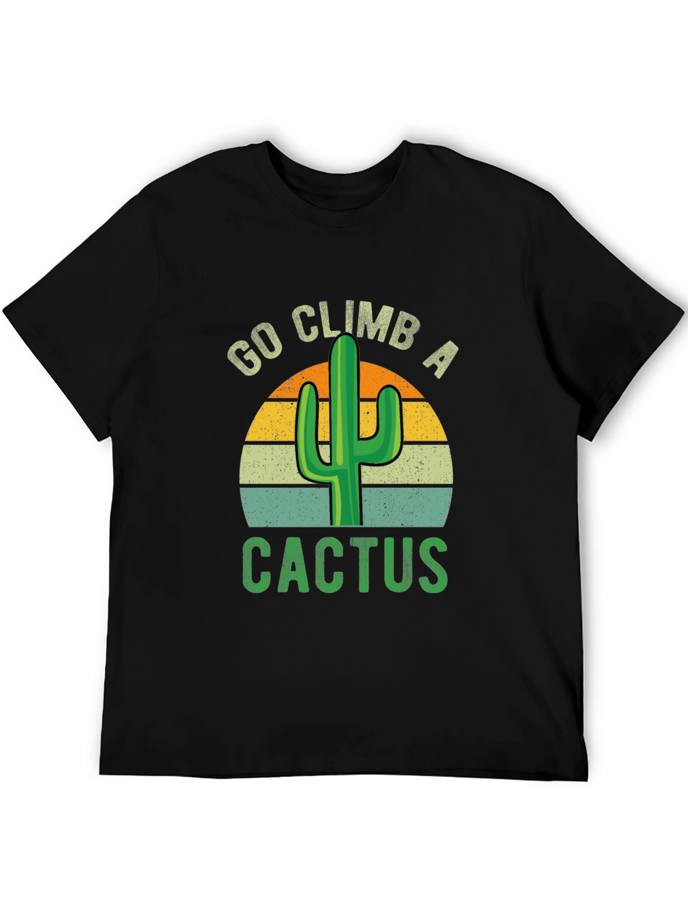 Camiseta Sube un Cactus Retro para Aventureros