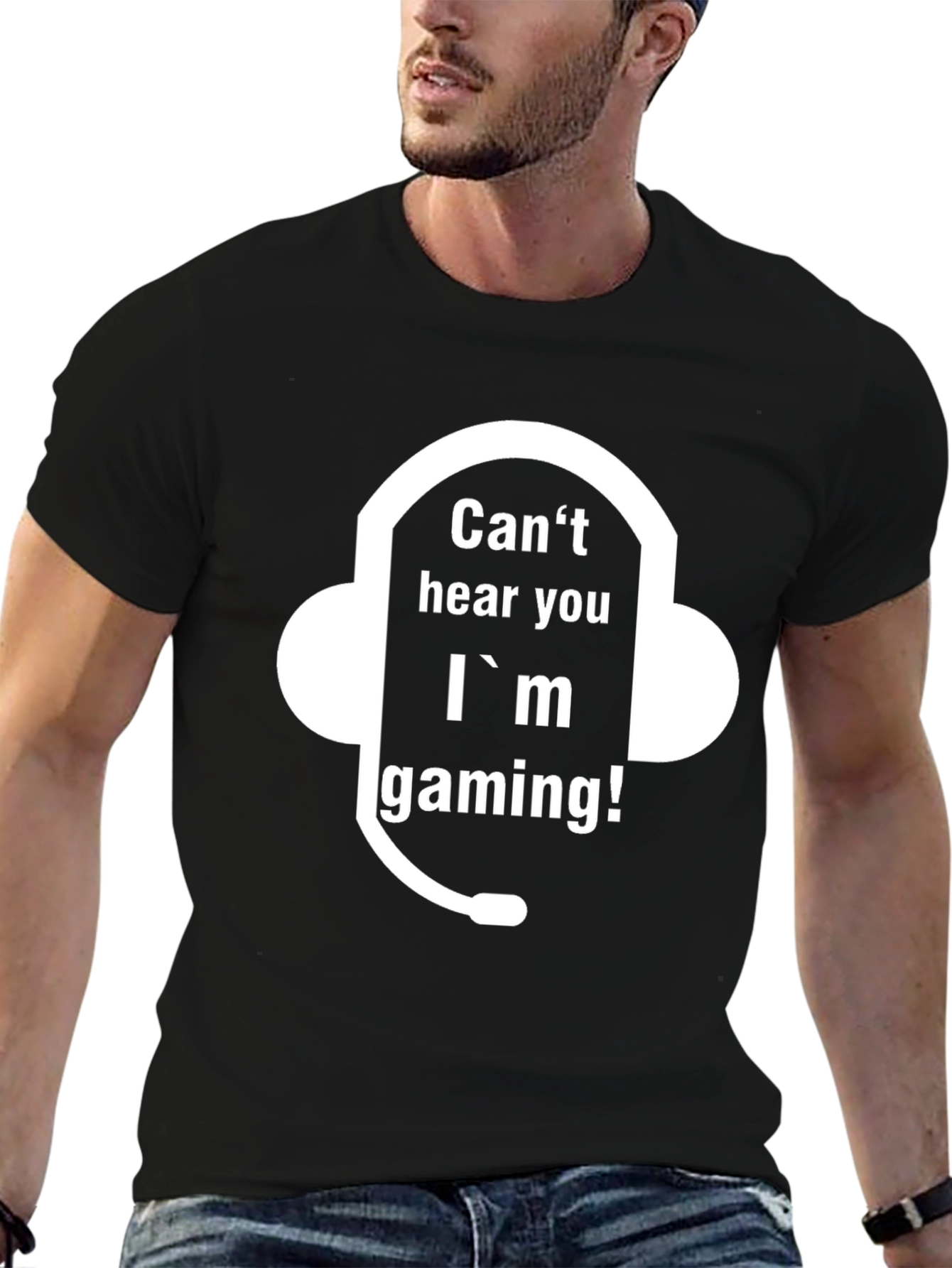 Camiseta Gamer - No te oigo ¡estoy jugando!