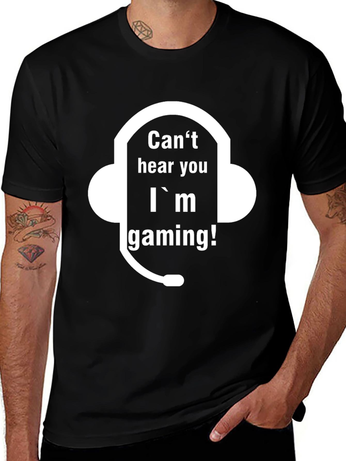 Camiseta Gamer - No te oigo ¡estoy jugando!