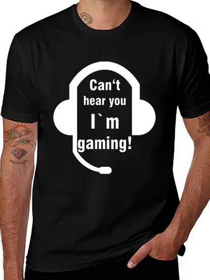 Camiseta Gamer - No te oigo ¡estoy jugando!