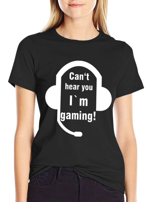 Camiseta Gamer - No te oigo ¡estoy jugando!