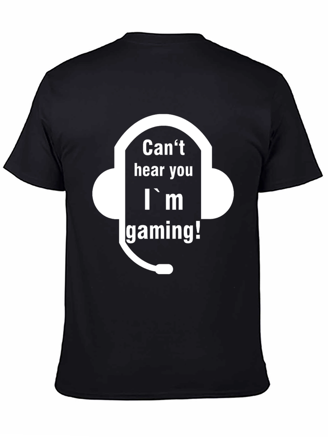 Camiseta Gamer - No te oigo ¡estoy jugando!